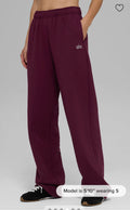 CozyLine Sweatpants Burgundy