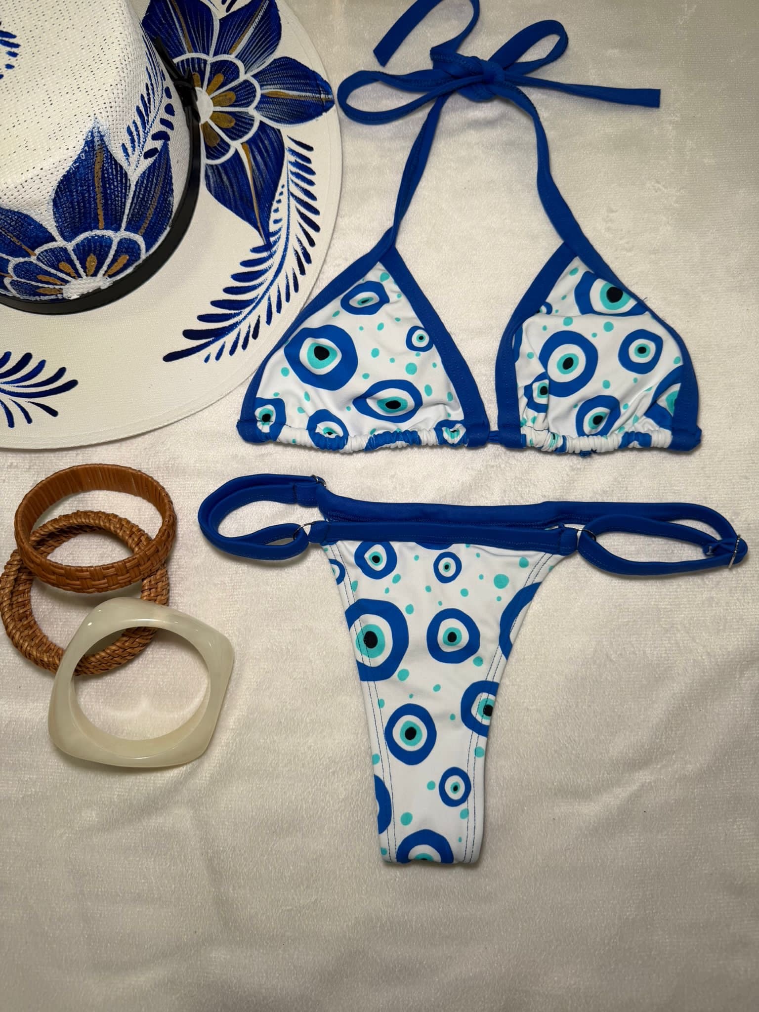 #53 Ojitos Azules | Sirena do Brasil Swimwear