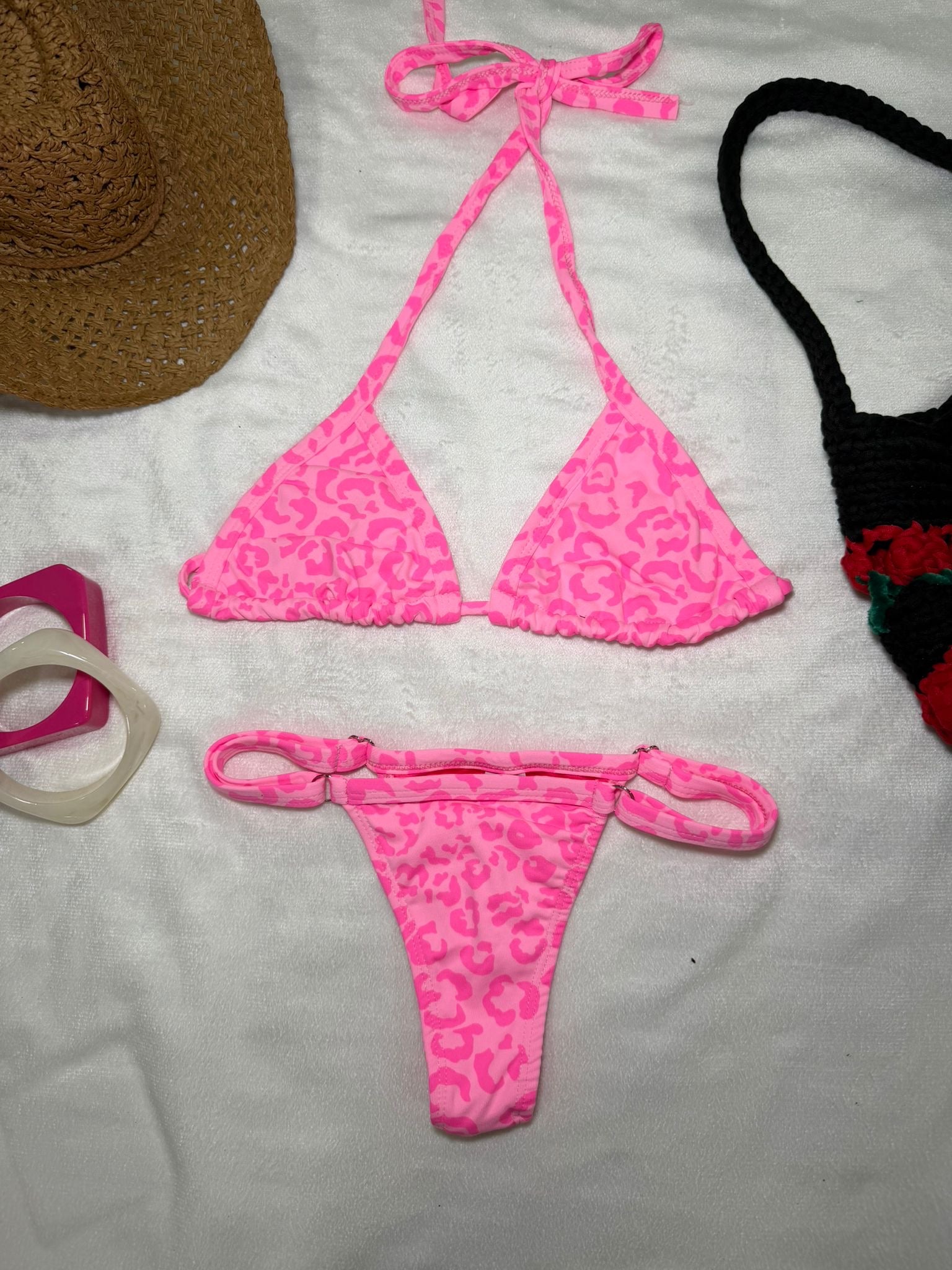#7 Pink Leopard  | Sirena do Brasil Swimwear