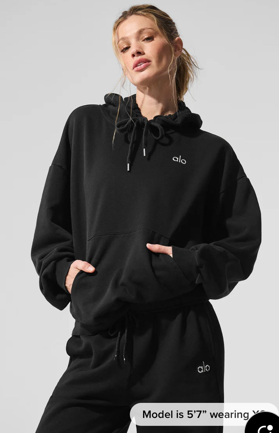 CozyLine Hoodie Sweater Black