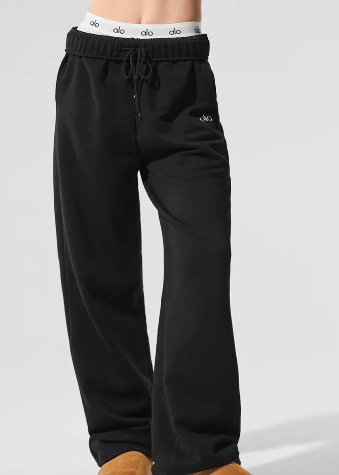CozyLine Sweatpants Black