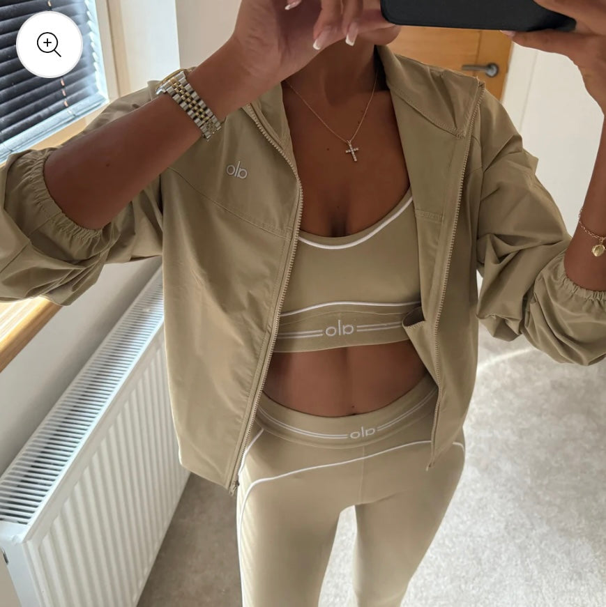 Energize Full-Zip Jacket Beige