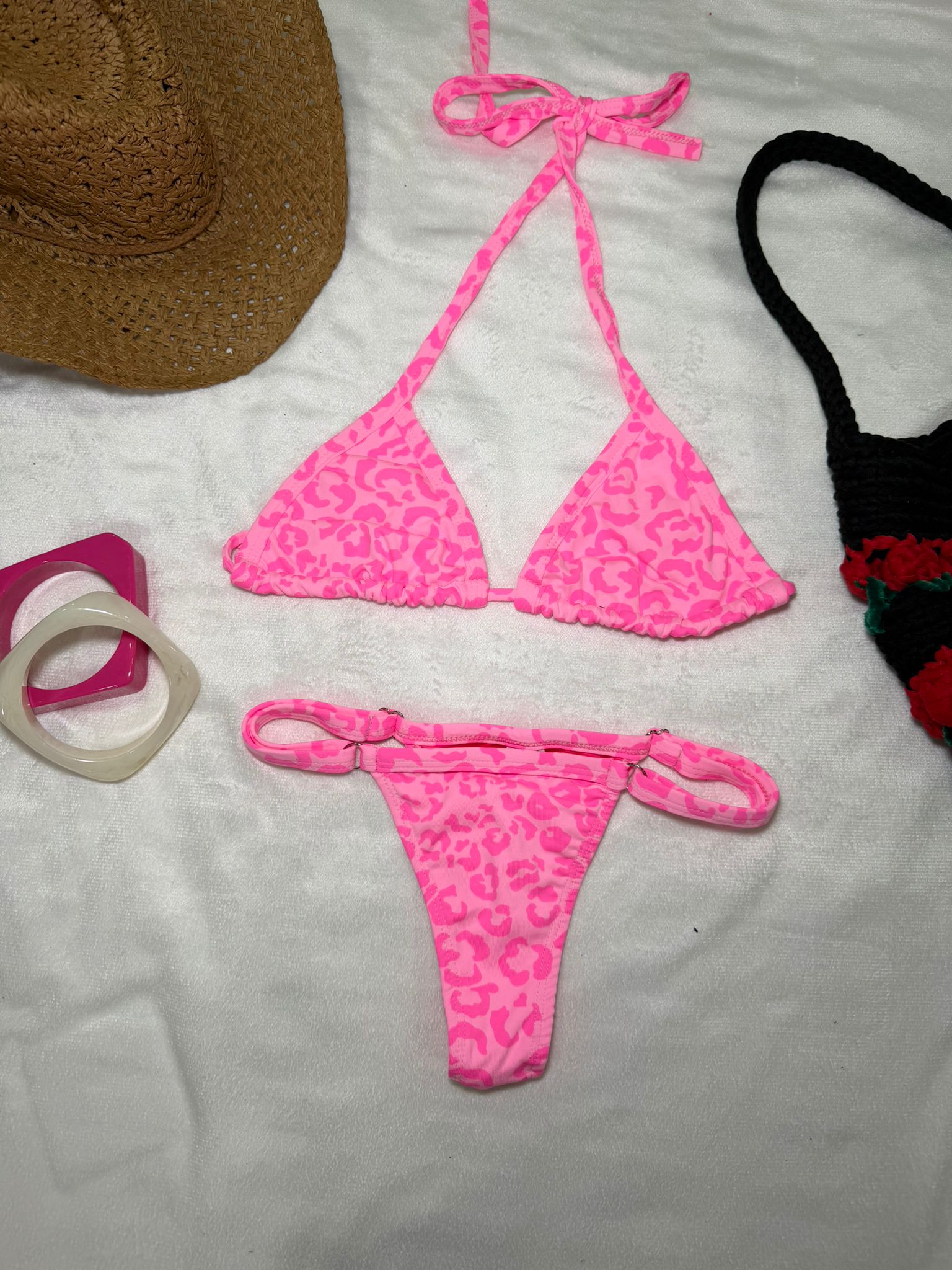 #7 Pink Leopard  | Sirena do Brasil Swimwear