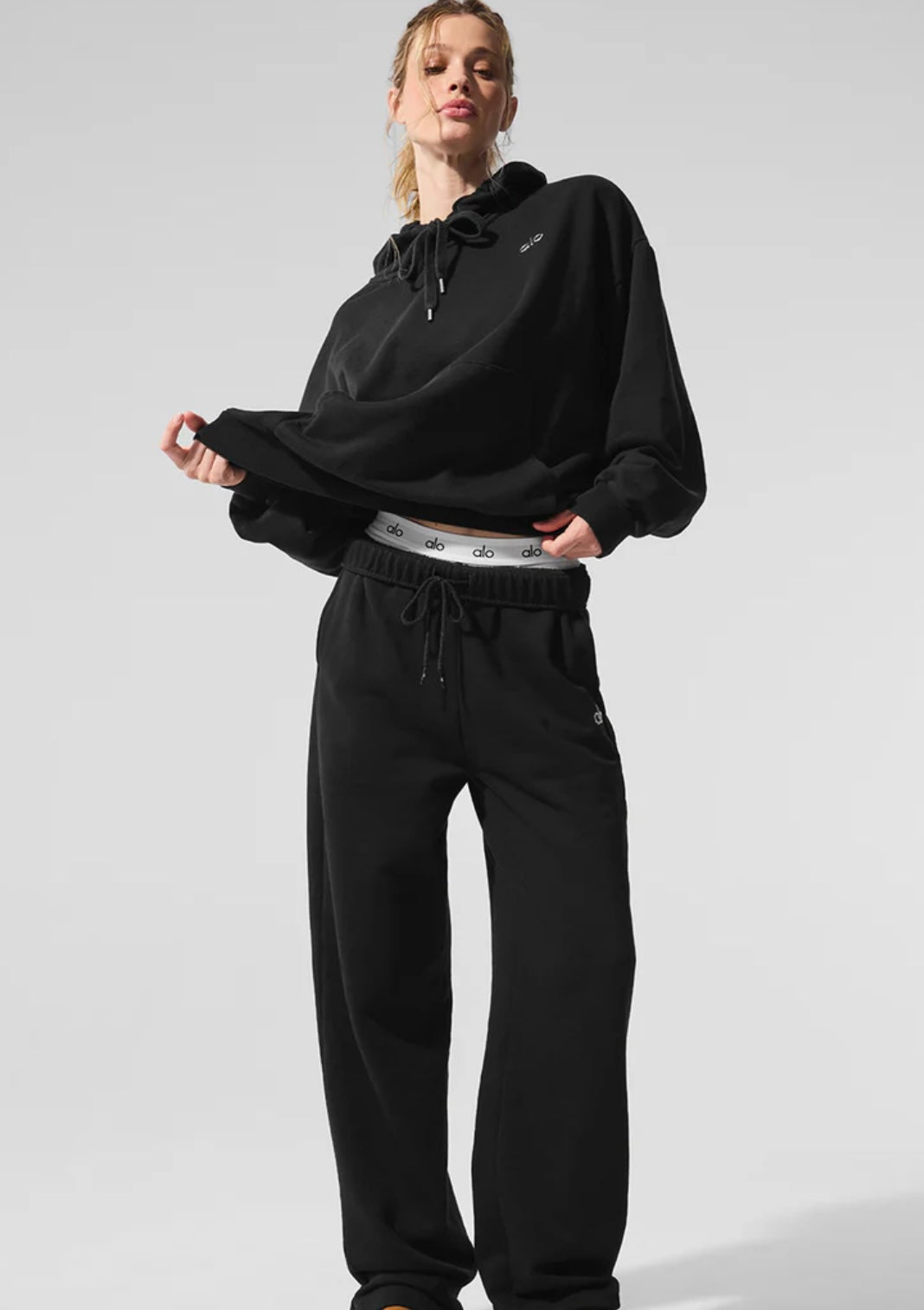 CozyLine Sweatpants Black