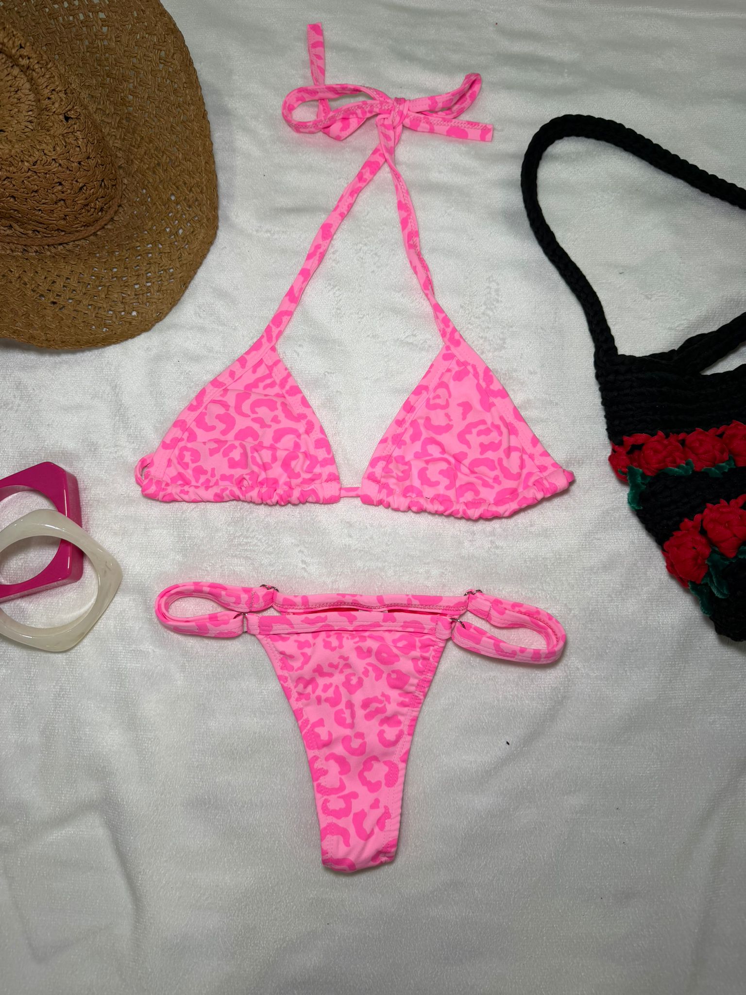 #7 Pink Leopard  | Sirena do Brasil Swimwear
