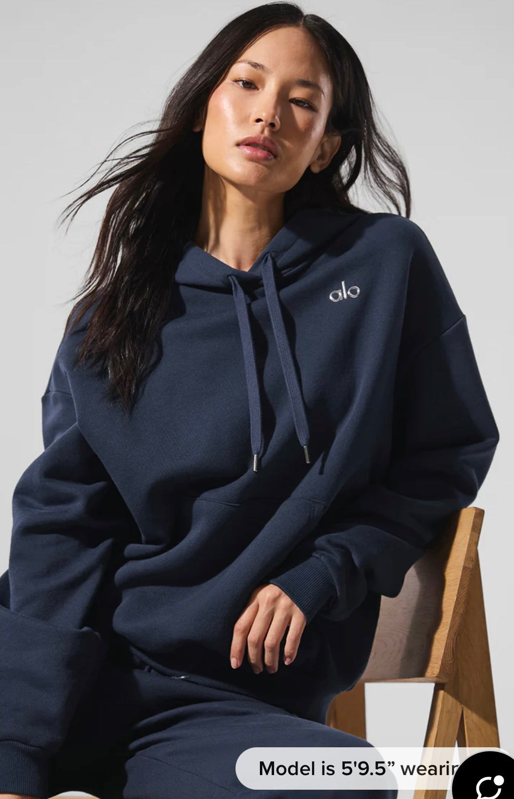 CozyLine Hoodie Sweater Navy