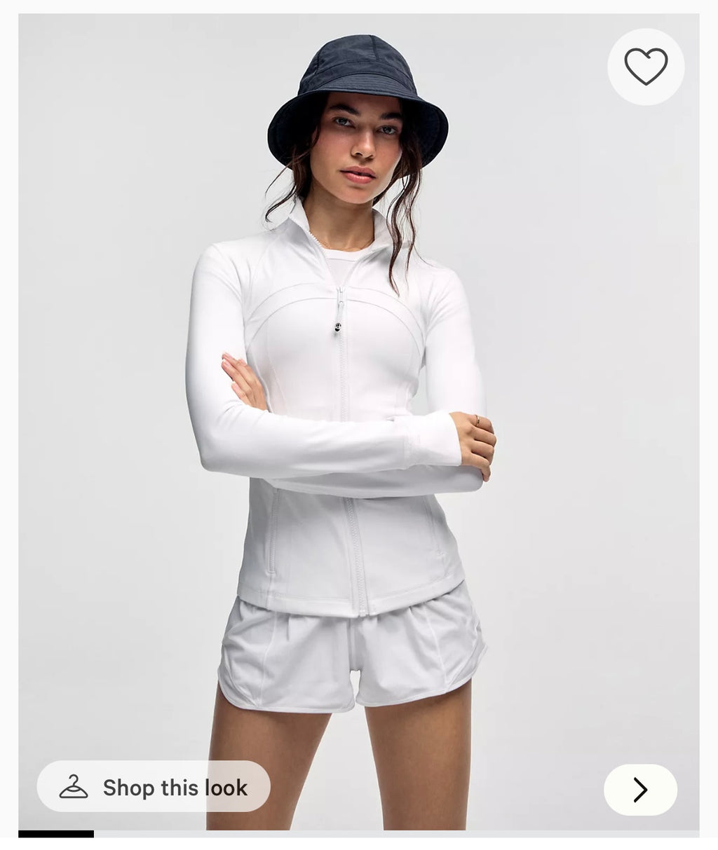 Velocity Full-Zip Jacket White