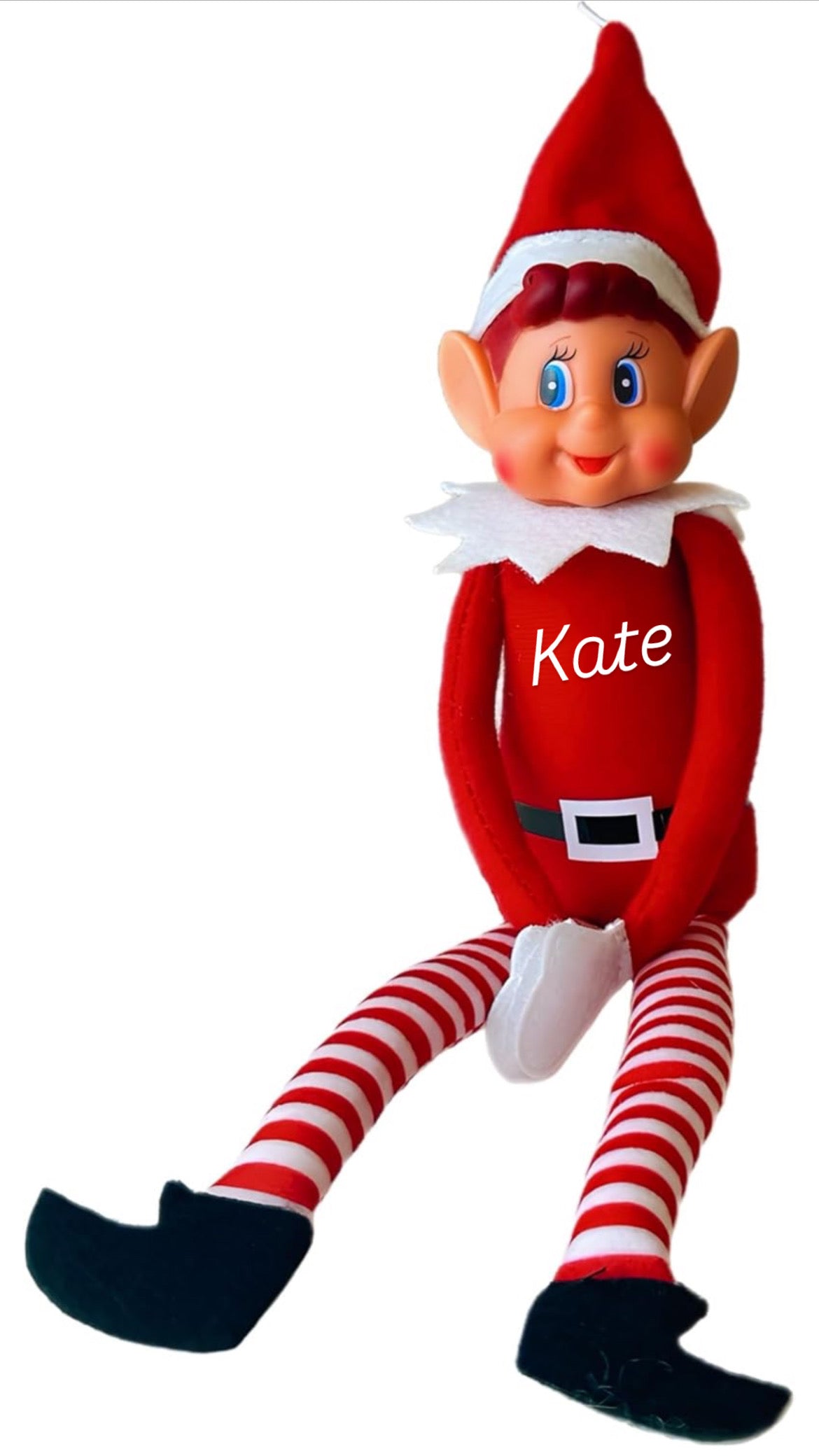 Christmas Elf Behaving Badly Plush Toy, 12 Inches